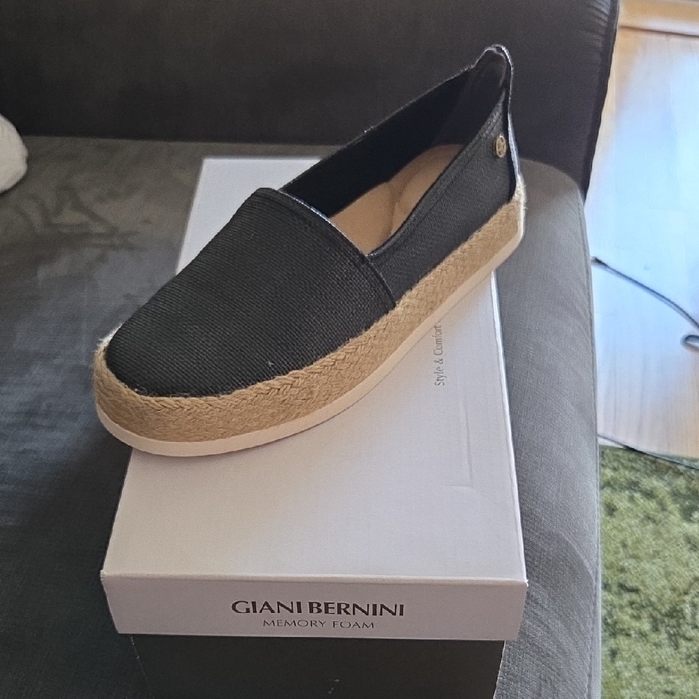 Giani Bernini Black Espadrilles Comfortable Shoes